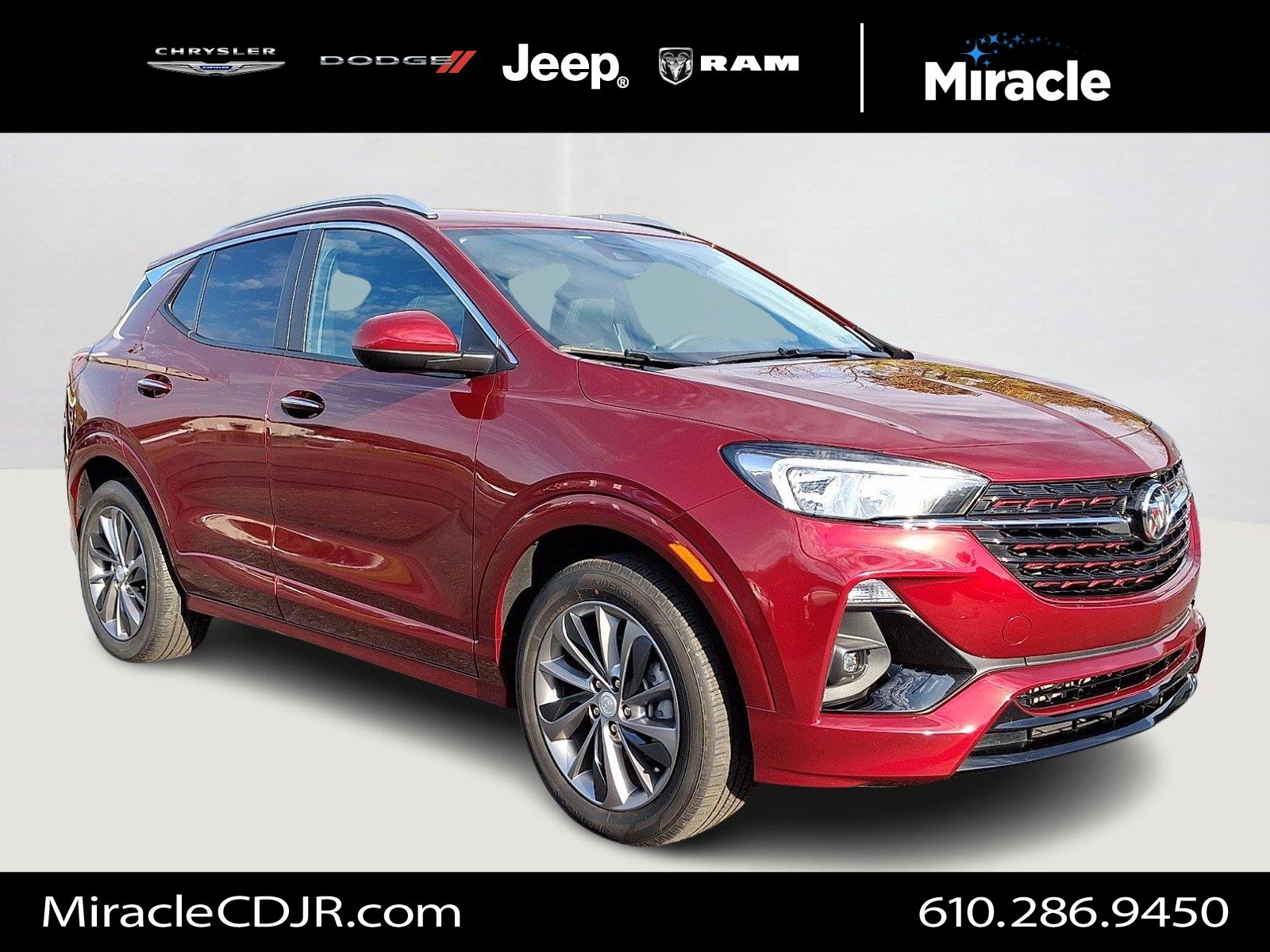 Cinnabar Metallic 2023 Buick Encore GX SUV / Crossover Front-Wheel Drive Continuously Variable Transmission