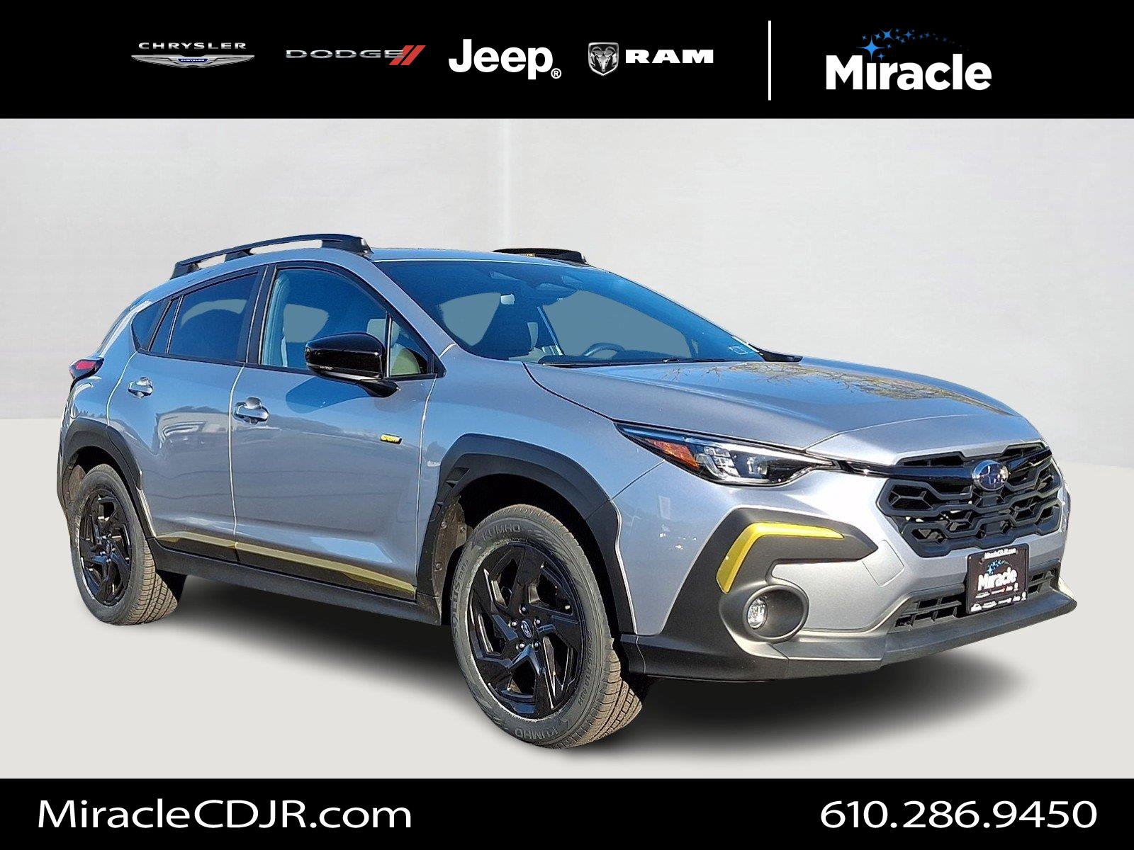 Ice Silver Metallic 2024 Subaru Crosstrek SUV / Crossover All-Wheel Drive Continuously Variable Transmission