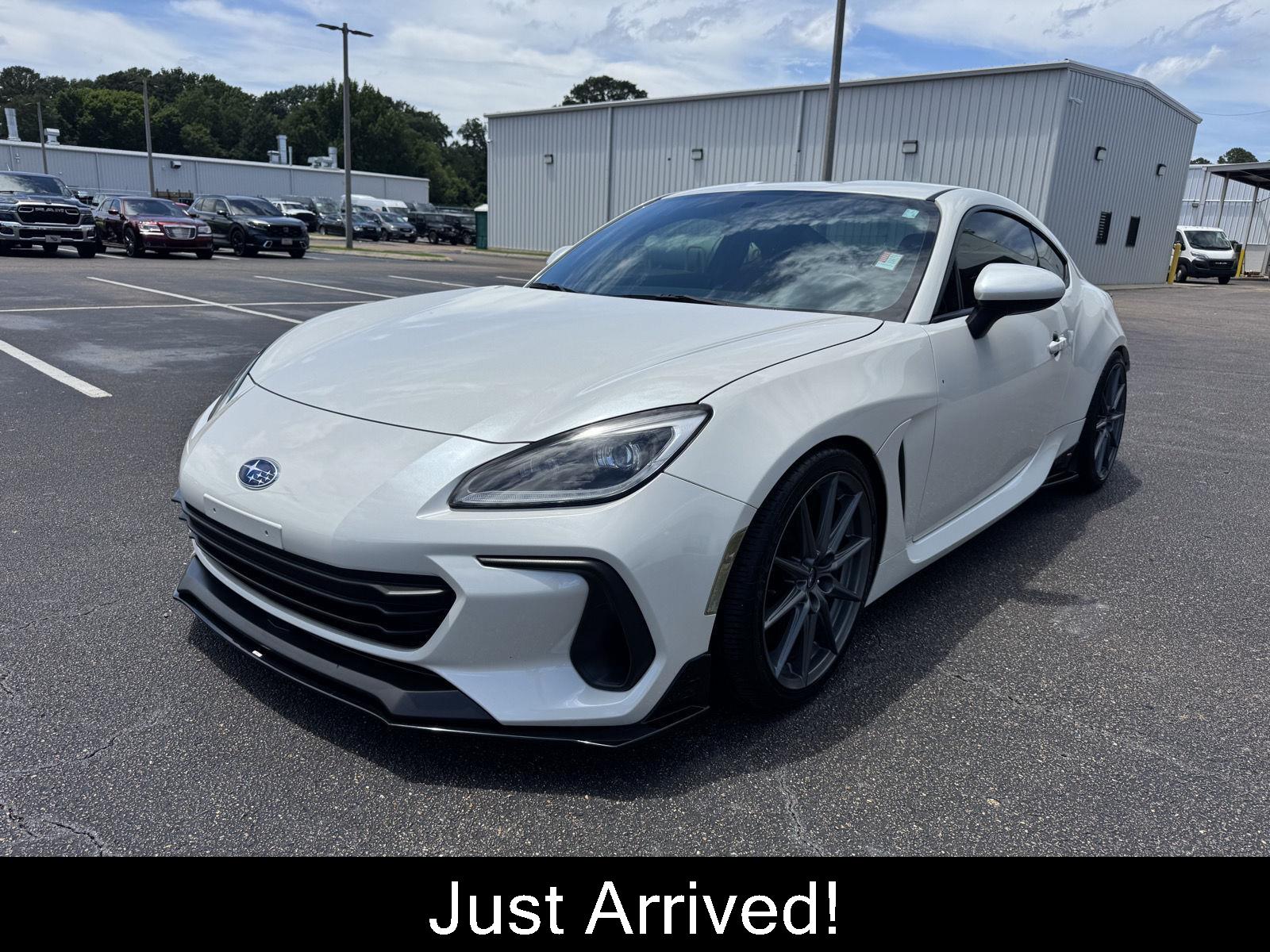 Crystal White Pearl 2023 Subaru BRZ Coupe Rear-Wheel Drive Manual