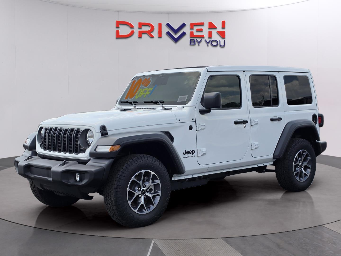 Bright White Clearcoat 2026 Jeep Wrangler Sport S 4-Door 4WD SUV / Crossover Four-Wheel Drive 8-Speed Automatic