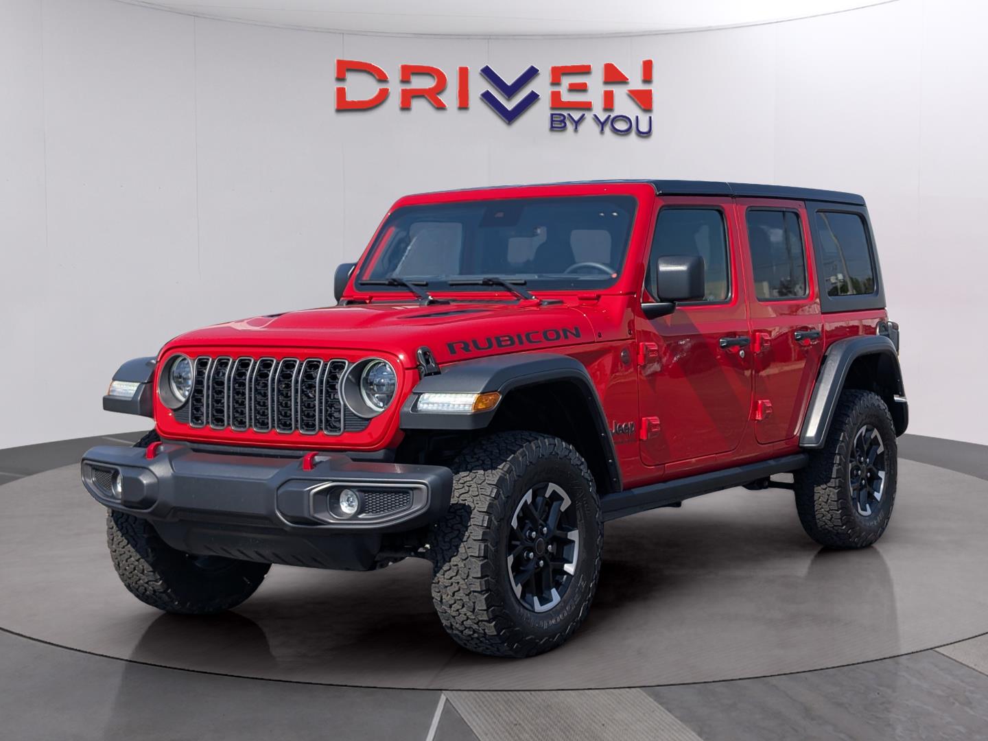 Firecracker Red Clearcoat 2025 Jeep Wrangler Rubicon 4-Door 4WD SUV / Crossover Four-Wheel Drive 8-Speed Automatic