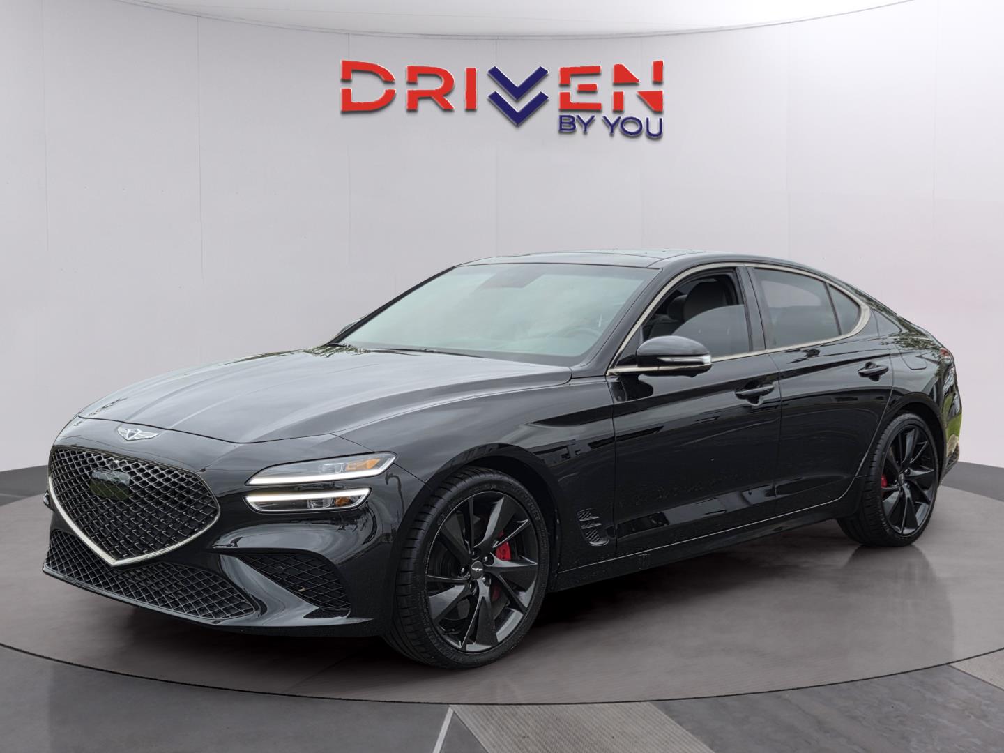 Vik Black 2023 Genesis G70 3.3T RWD Sedan Rear-Wheel Drive Automatic
