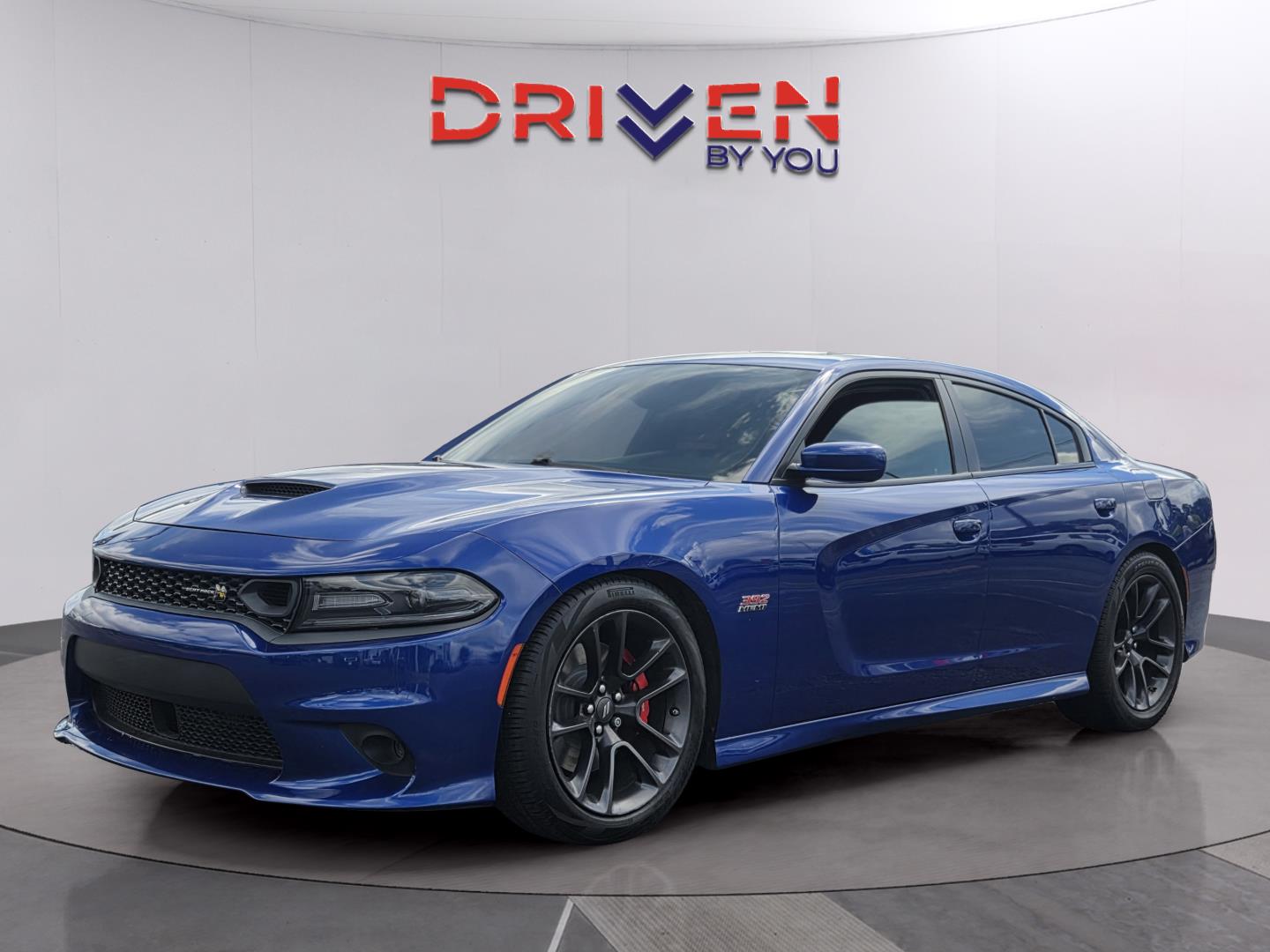 Indigo Blue 2021 Dodge Charger Scat Pack RWD Sedan Rear-Wheel Drive 8-Speed Automatic