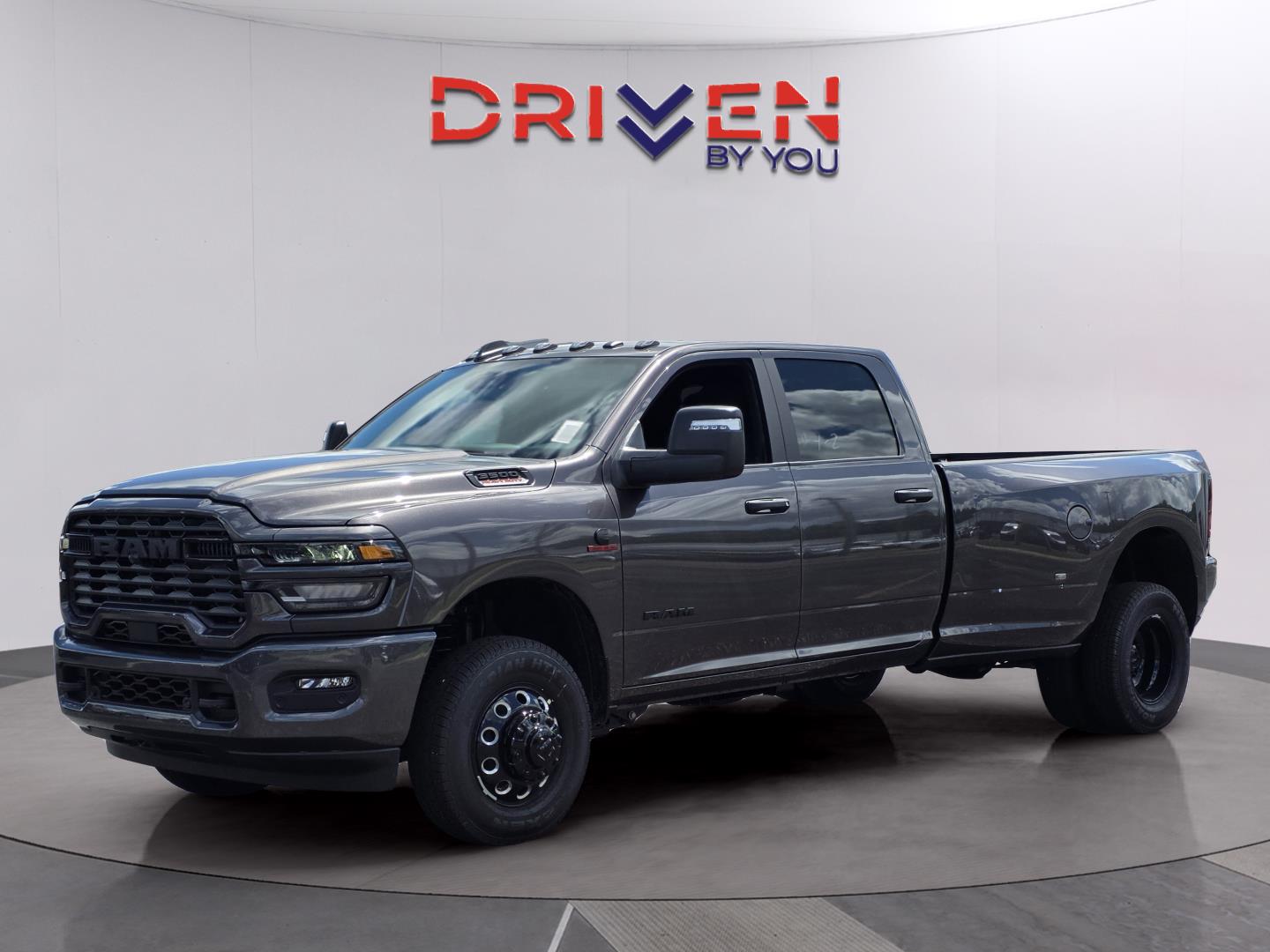Gray (Granite Crystal Metallic Clearcoat) 2026 RAM 3500 Big Horn Crew Cab LB DRW 4WD Pickup Truck Four-Wheel Drive 8-Speed Automatic