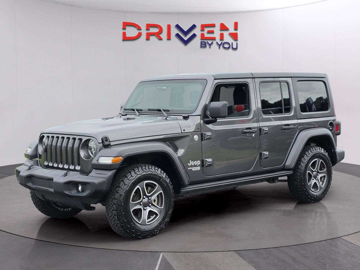 Gray (Granite Crystal Metallic Clearcoat) 2021 Jeep Wrangler Unlimited Sport S 4WD SUV / Crossover Four-Wheel Drive 8-Speed Automatic