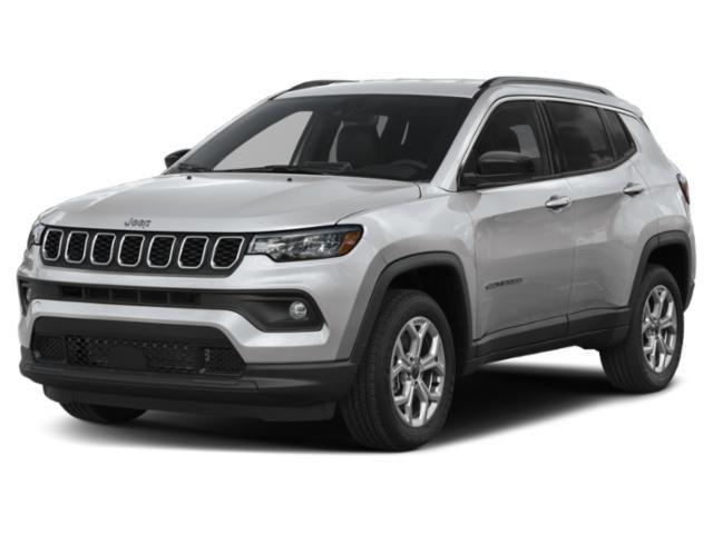 Bright White Clearcoat 2025 Jeep Compass Limited 4WD SUV / Crossover Four-Wheel Drive 8-Speed Automatic
