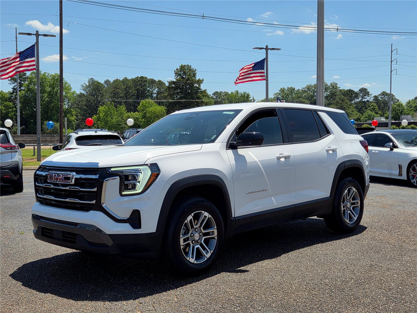 Summit White 2026 GMC Terrain SUV / Crossover Front-Wheel Drive Continuously Variable Transmission