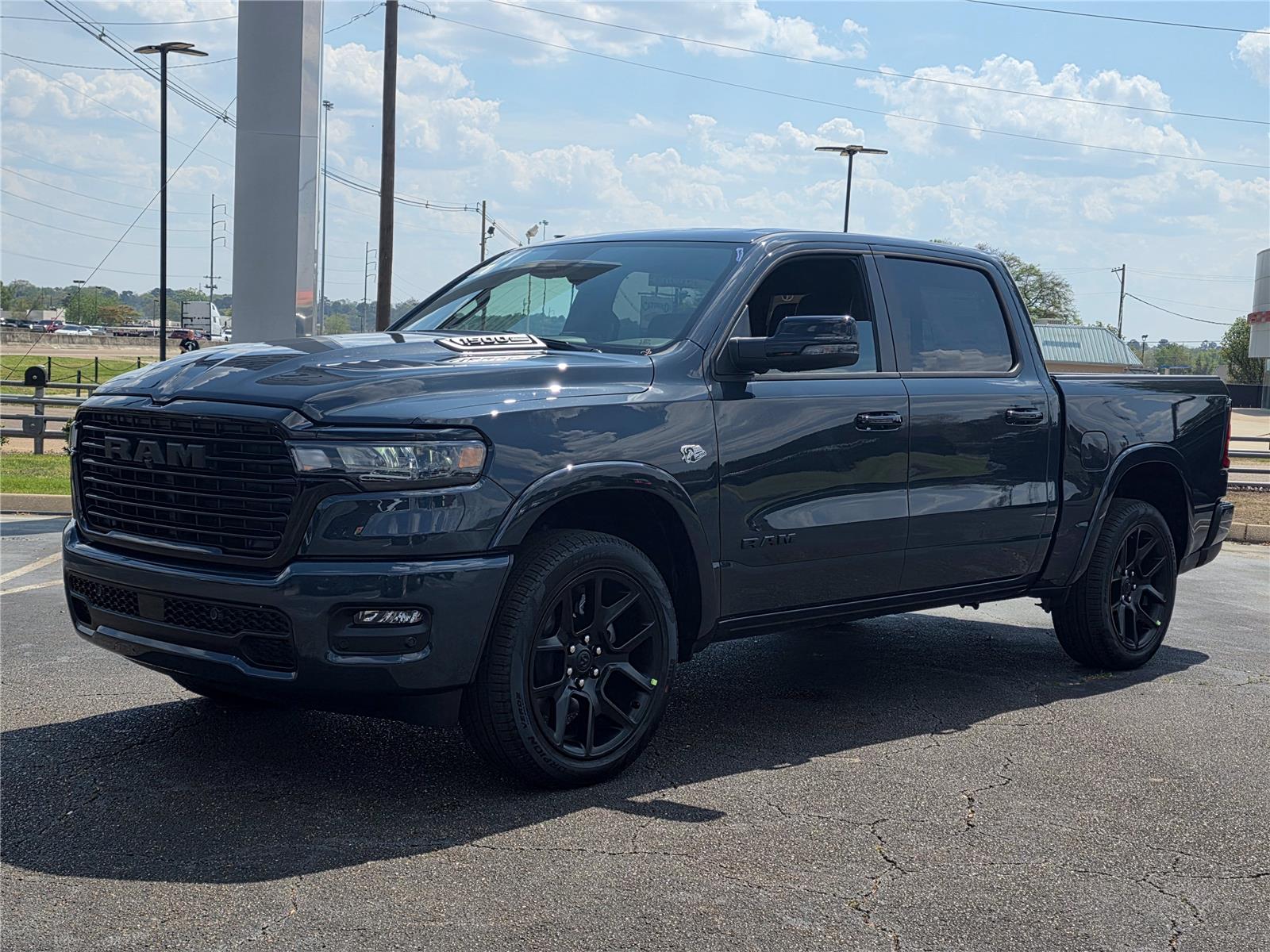 Forged Blue Metallic 2026 RAM 1500 Pickup Truck Four-Wheel Drive 8-Speed Automatic