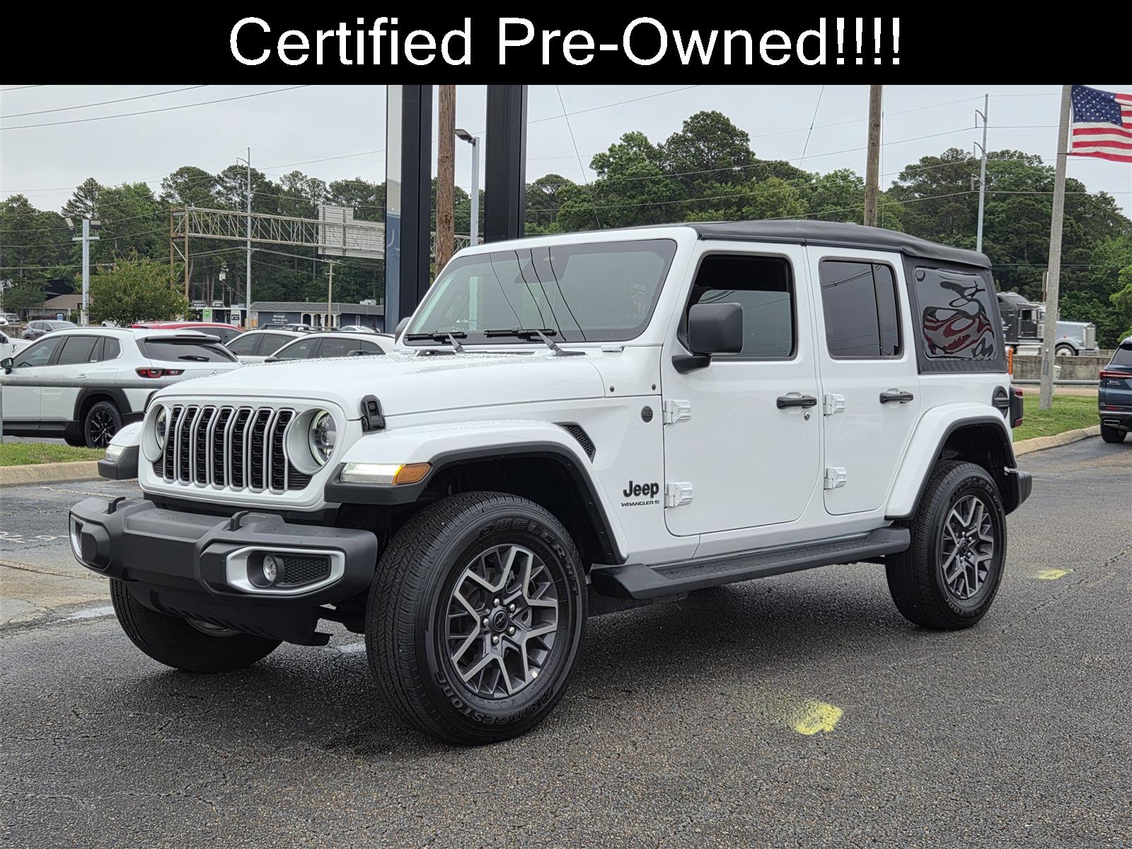 Bright White Clearcoat 2026 Jeep Wrangler SUV / Crossover Four-Wheel Drive 8-Speed Automatic