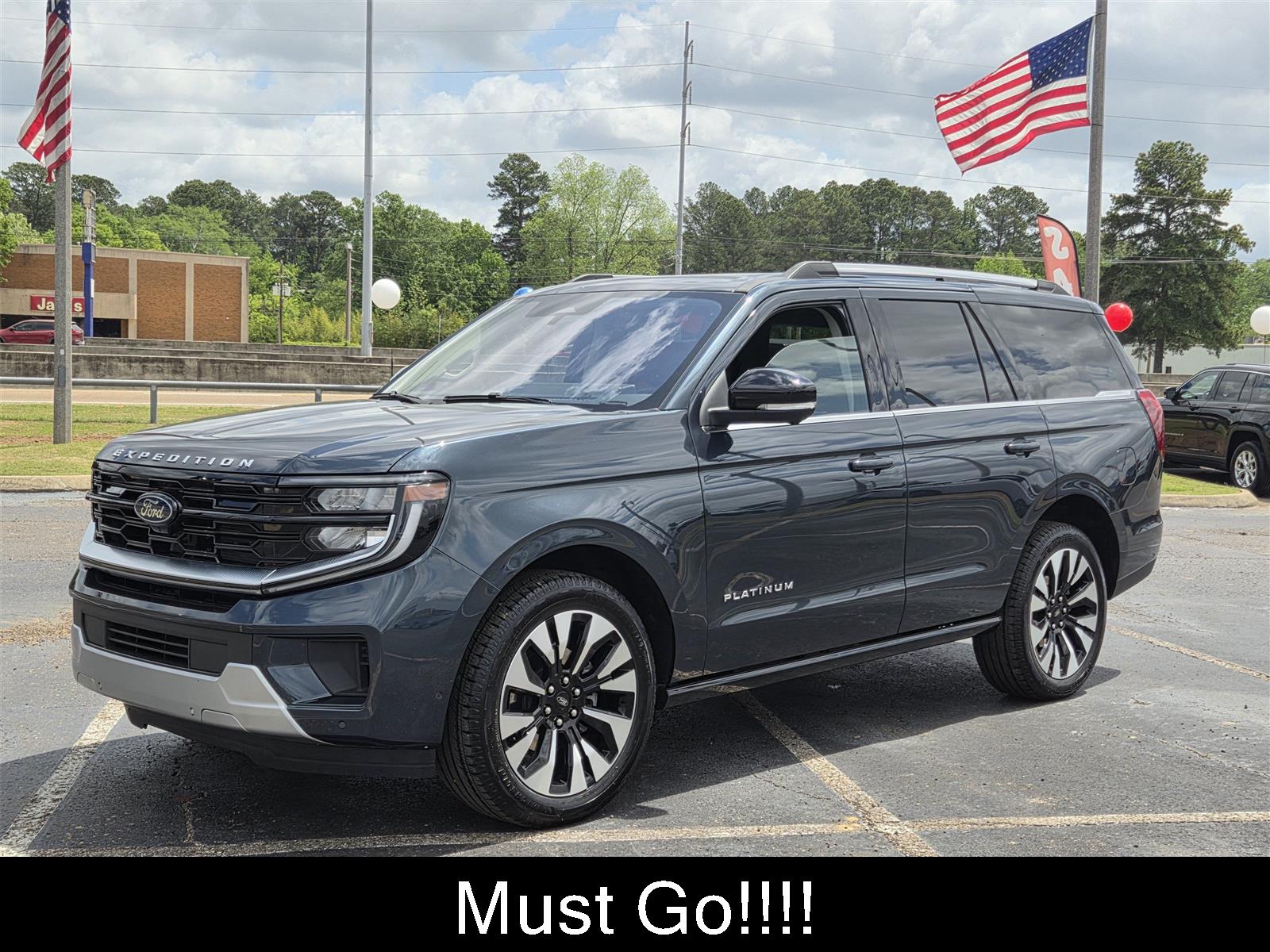 Stone Blue 2025 Ford Expedition SUV / Crossover Four-Wheel Drive Automatic