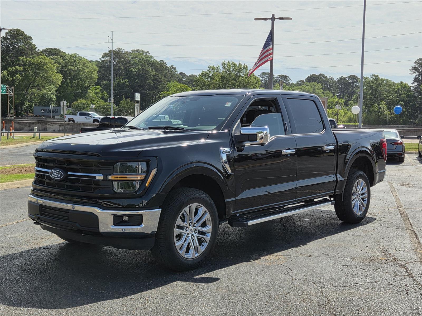 Agate Black 2024 Ford F-150 Pickup Truck Four-Wheel Drive Automatic