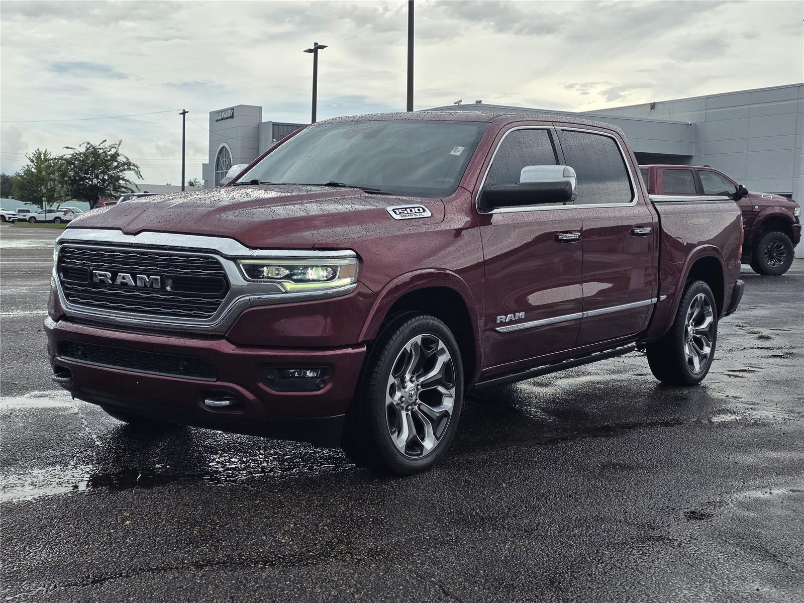 Delmonico Red Pearlcoat 2020 RAM 1500 Pickup Truck Four-Wheel Drive 8-Speed Automatic