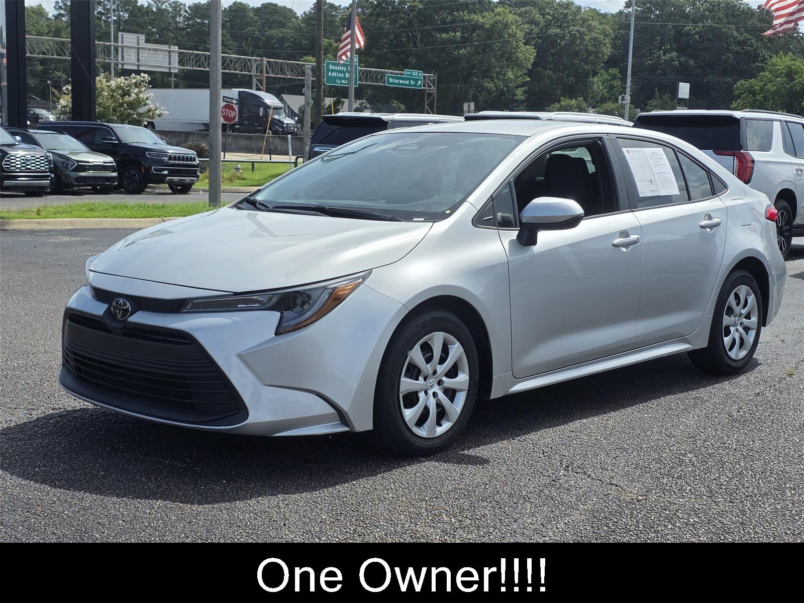 Classic Silver Metallic 2025 Toyota Corolla Sedan Front-Wheel Drive Continuously Variable Transmission