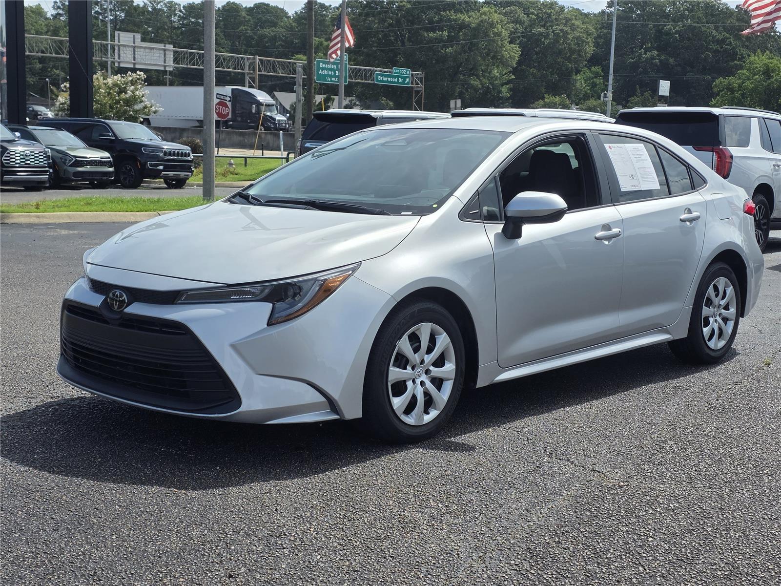 Classic Silver Metallic 2025 Toyota Corolla Sedan Front-Wheel Drive Continuously Variable Transmission