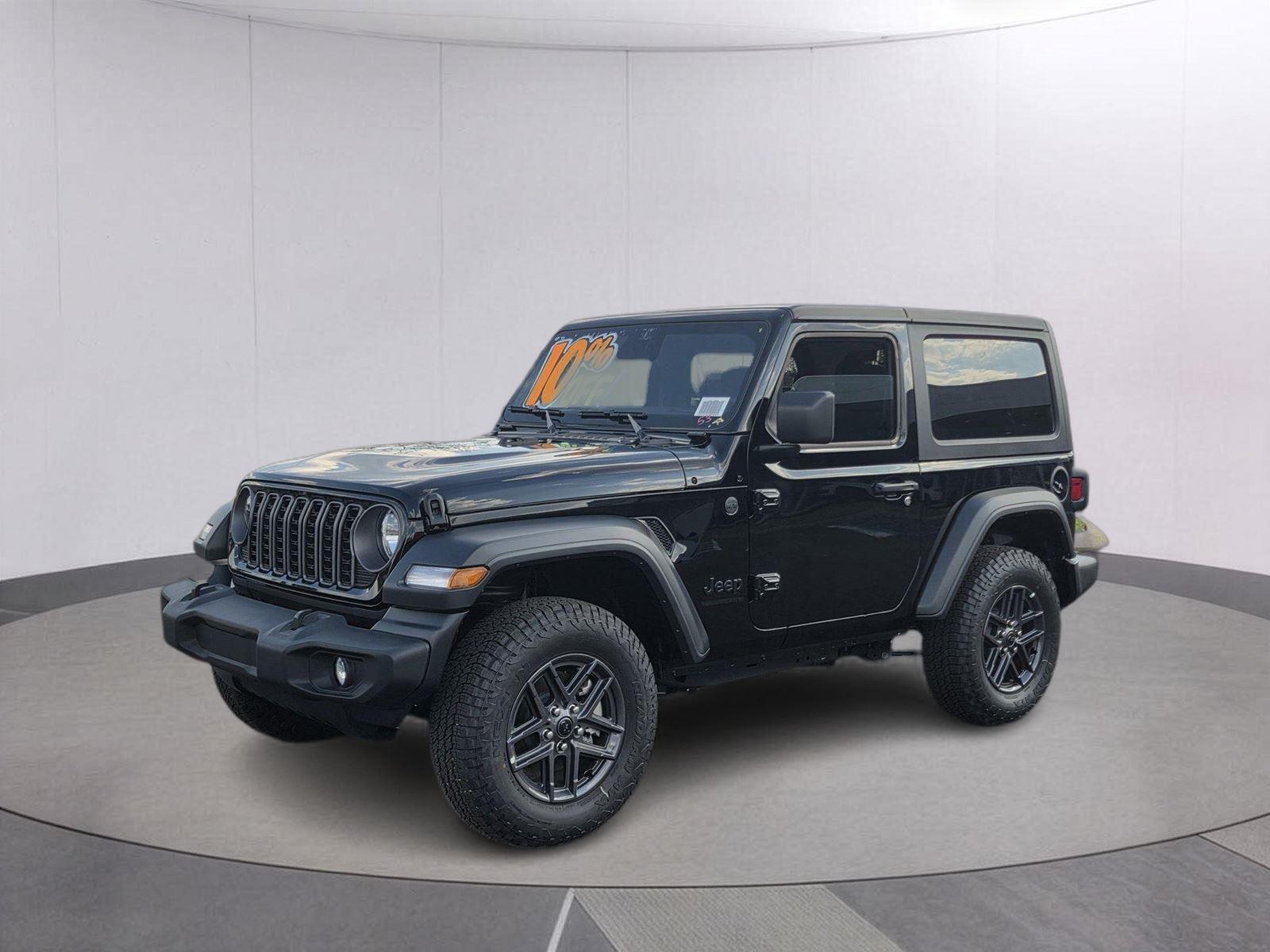 Black Clearcoat 2026 Jeep Wrangler SUV / Crossover Four-Wheel Drive 8-Speed Automatic