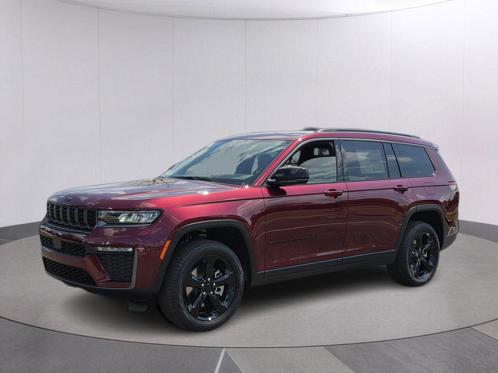 Velvet Red Pearlcoat 2026 Jeep Grand Cherokee L SUV / Crossover 4X2 8-Speed Automatic