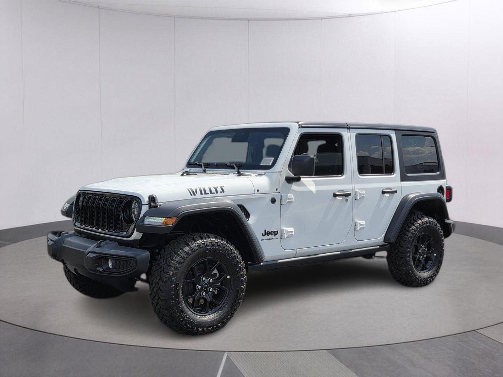 Bright White Clearcoat 2026 Jeep Wrangler SUV / Crossover Four-Wheel Drive 8-Speed Automatic