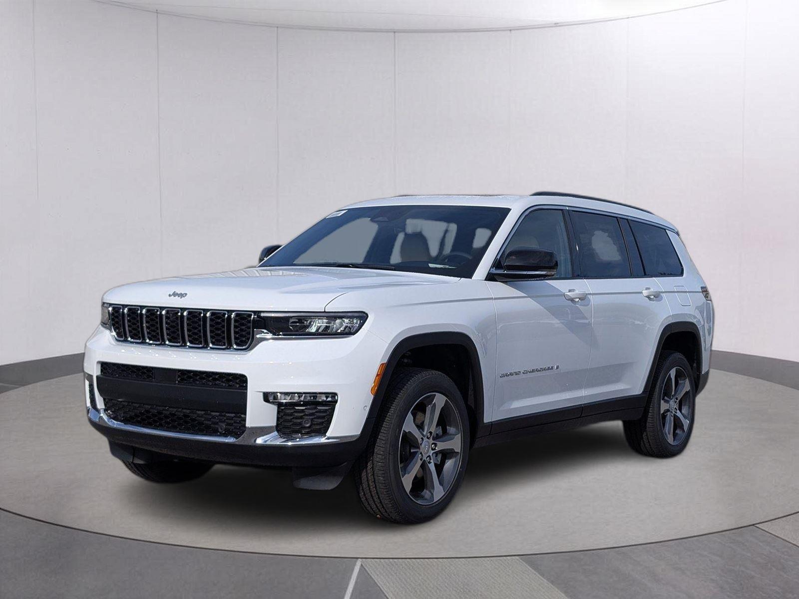 Bright White Clearcoat 2025 Jeep Grand Cherokee L SUV / Crossover 4X2 8-Speed Automatic