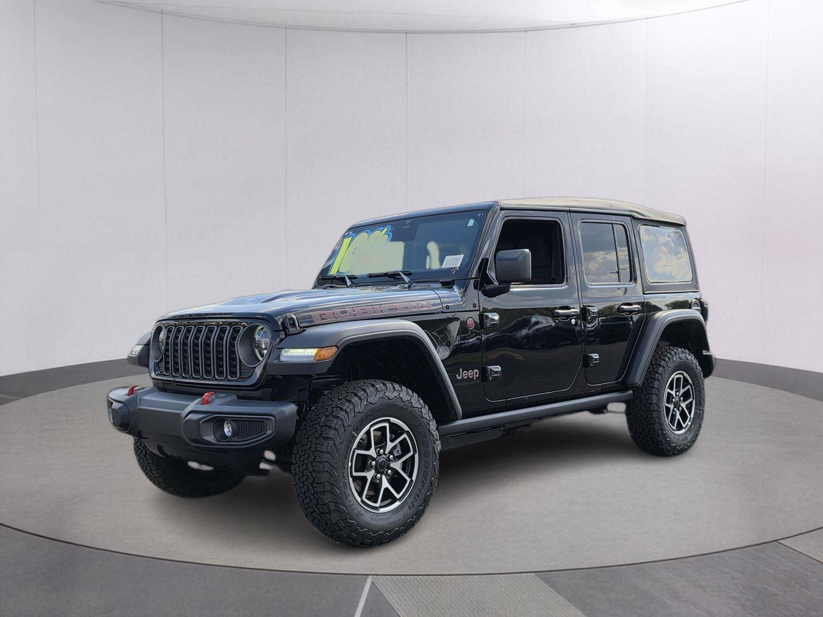Black Clearcoat 2026 Jeep Wrangler SUV / Crossover Four-Wheel Drive 8-Speed Automatic