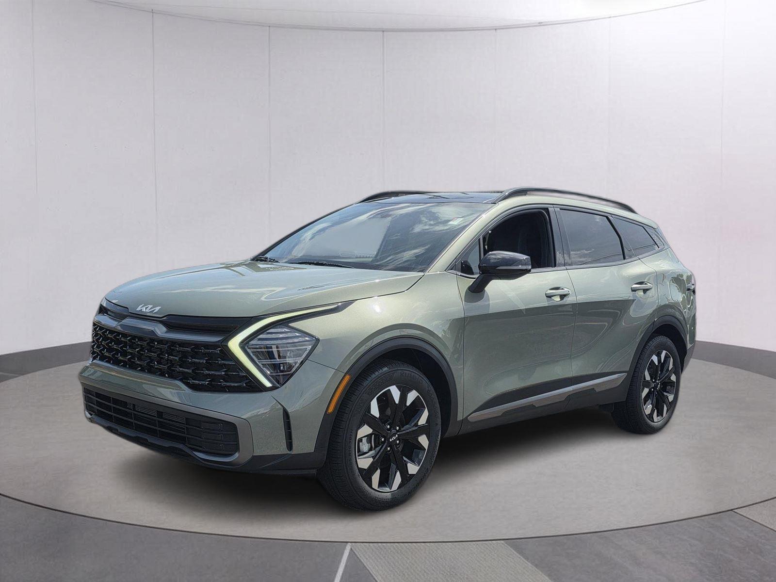 Jungle Green 2024 Kia Sportage SUV / Crossover All-Wheel Drive 8-Speed Automatic