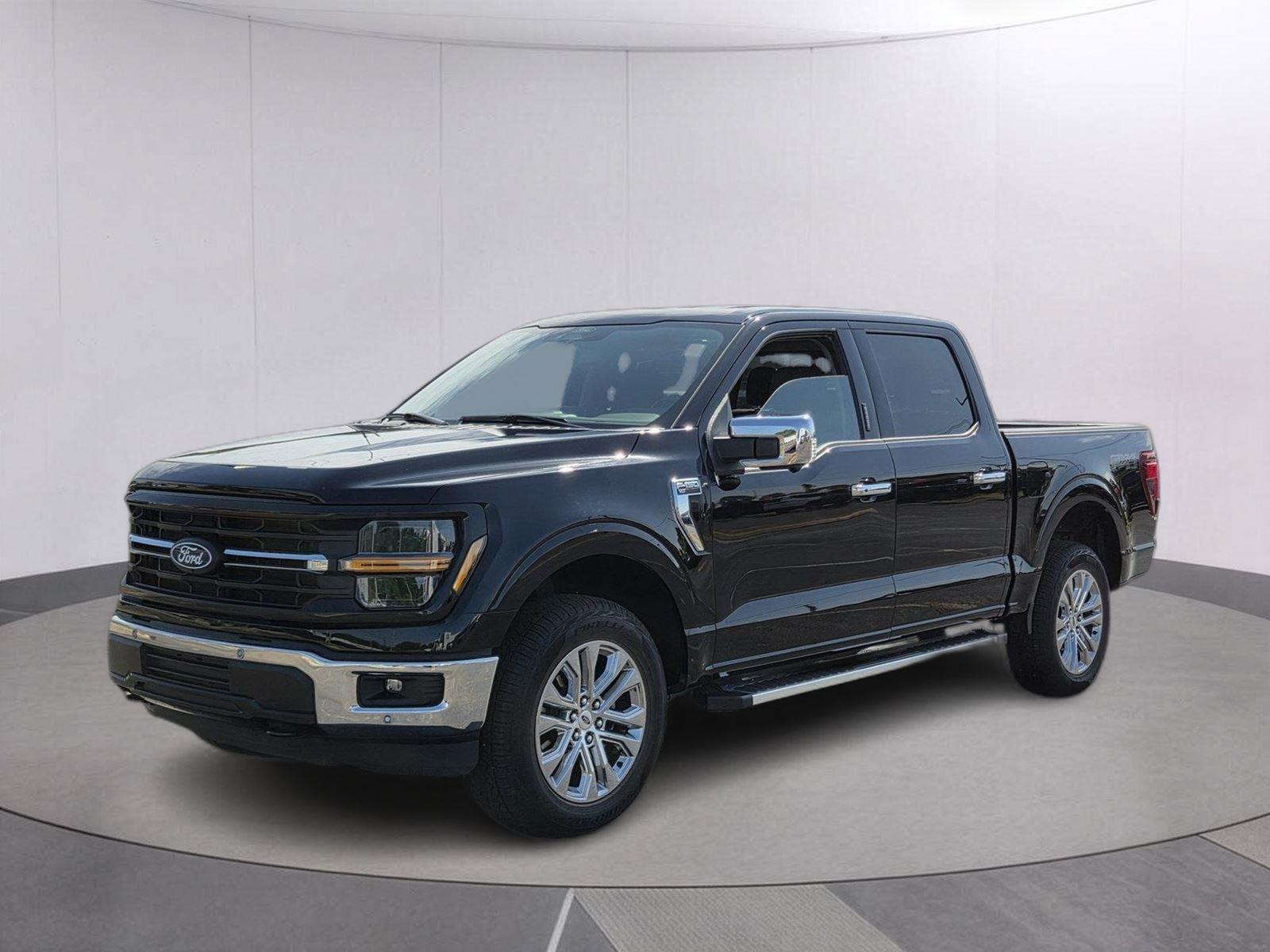 Agate Black 2024 Ford F-150 Pickup Truck Four-Wheel Drive Automatic