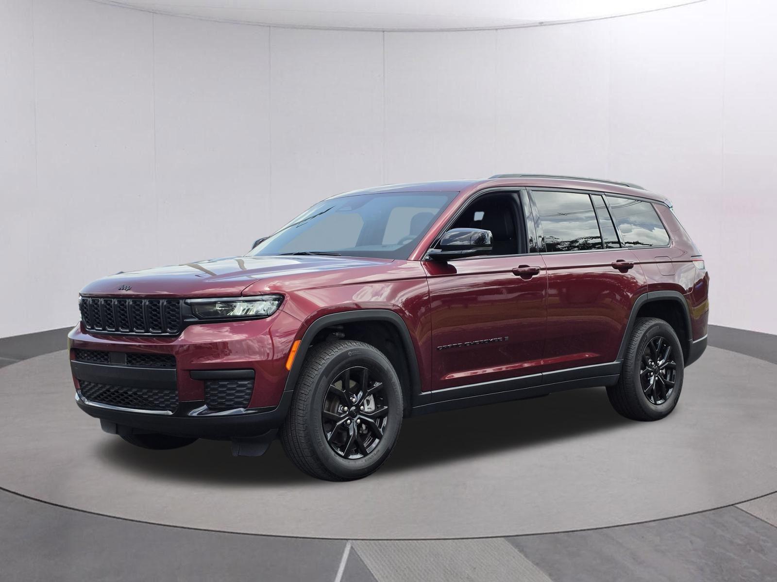 Velvet Red Pearlcoat 2025 Jeep Grand Cherokee L SUV / Crossover Four-Wheel Drive 8-Speed Automatic