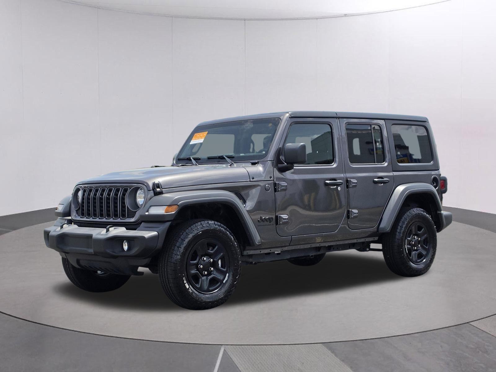 Gray (Granite Crystal Metallic Clearcoat) 2026 Jeep Wrangler SUV / Crossover Four-Wheel Drive 8-Speed Automatic