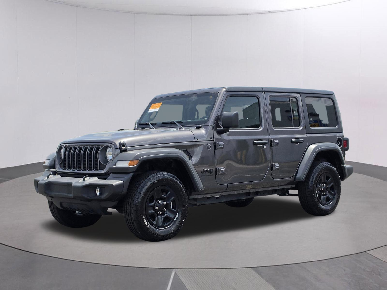 Gray (Granite Crystal Metallic Clearcoat) 2026 Jeep Wrangler SUV / Crossover Four-Wheel Drive 8-Speed Automatic