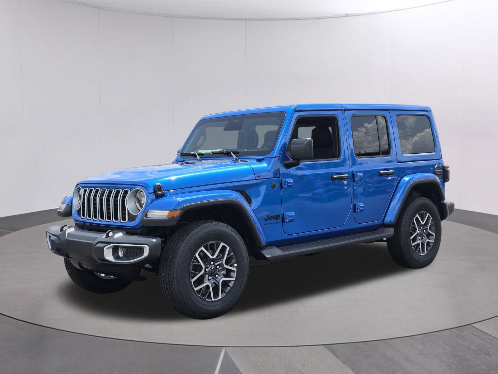 Hydro Blue Pearlcoat 2026 Jeep Wrangler SUV / Crossover Four-Wheel Drive 8-Speed Automatic