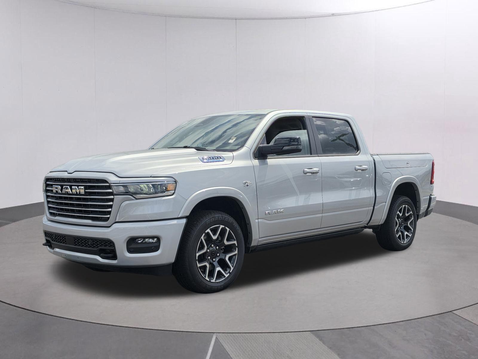 Silver Zynith 2026 RAM 1500 Pickup Truck Four-Wheel Drive 8-Speed Automatic