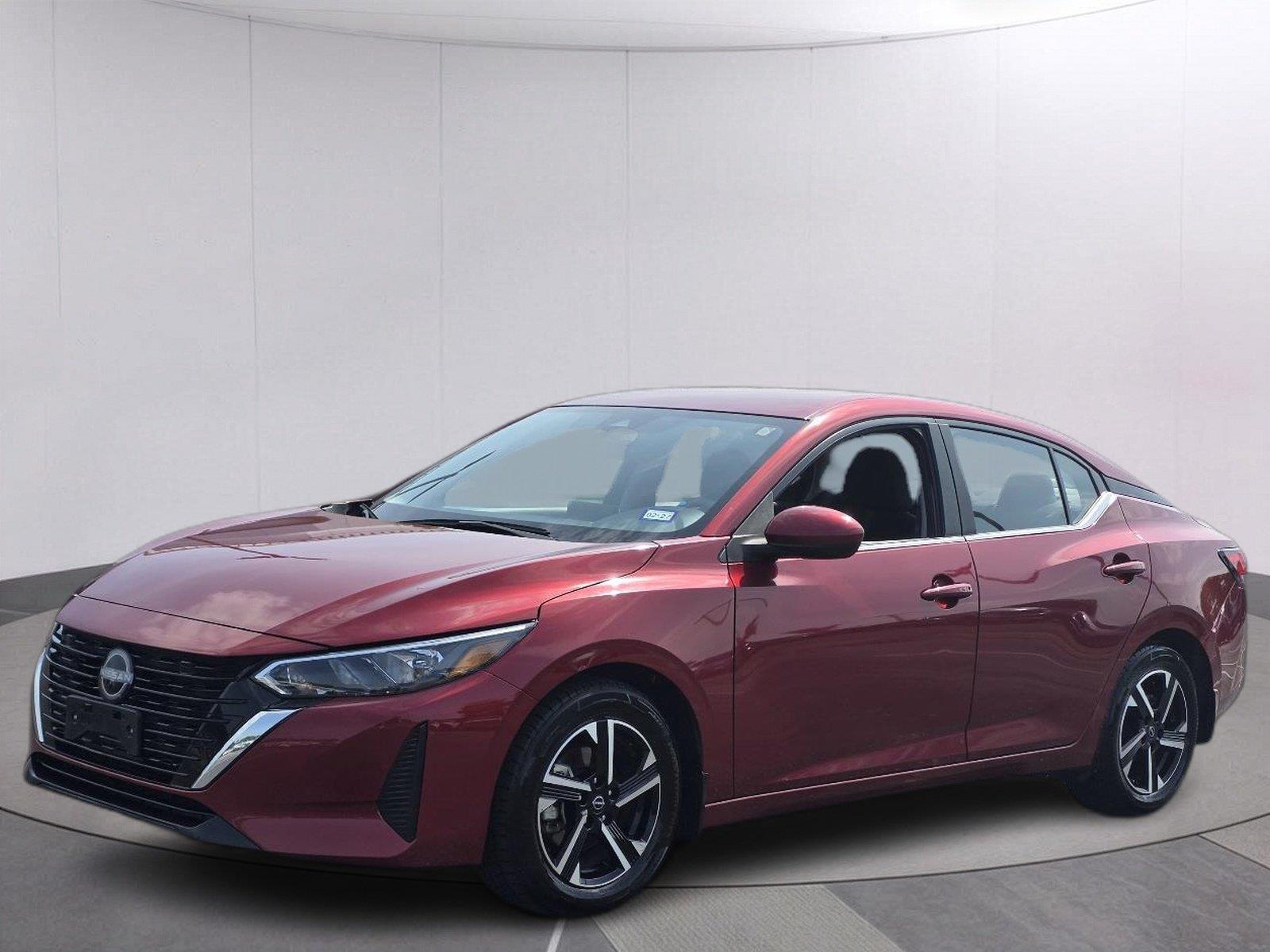 Red (Scarlet Ember Tintcoat) 2024 Nissan Sentra Sedan Front-Wheel Drive Continuously Variable Transmission