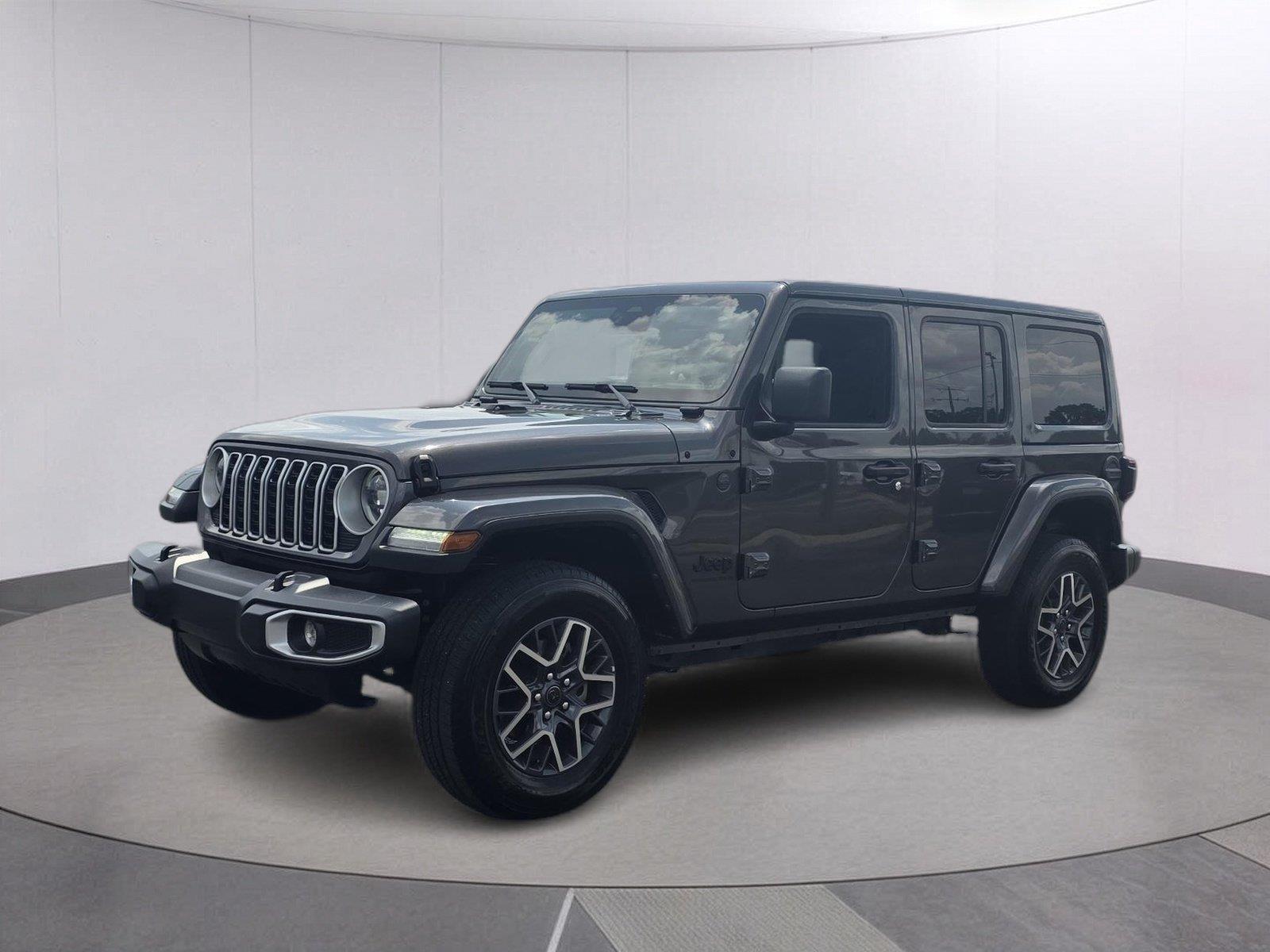 Gray (Granite Crystal Metallic Clearcoat) 2025 Jeep Wrangler SUV / Crossover Four-Wheel Drive 8-Speed Automatic