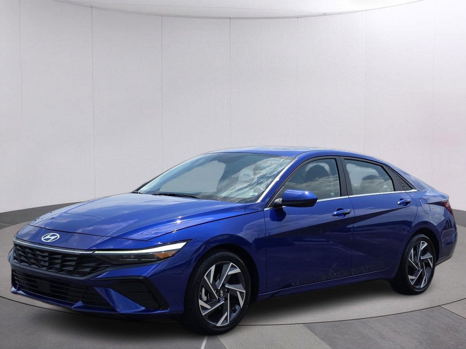 Intense Blue 2025 Hyundai Elantra Sedan Front-Wheel Drive Continuously Variable Transmission
