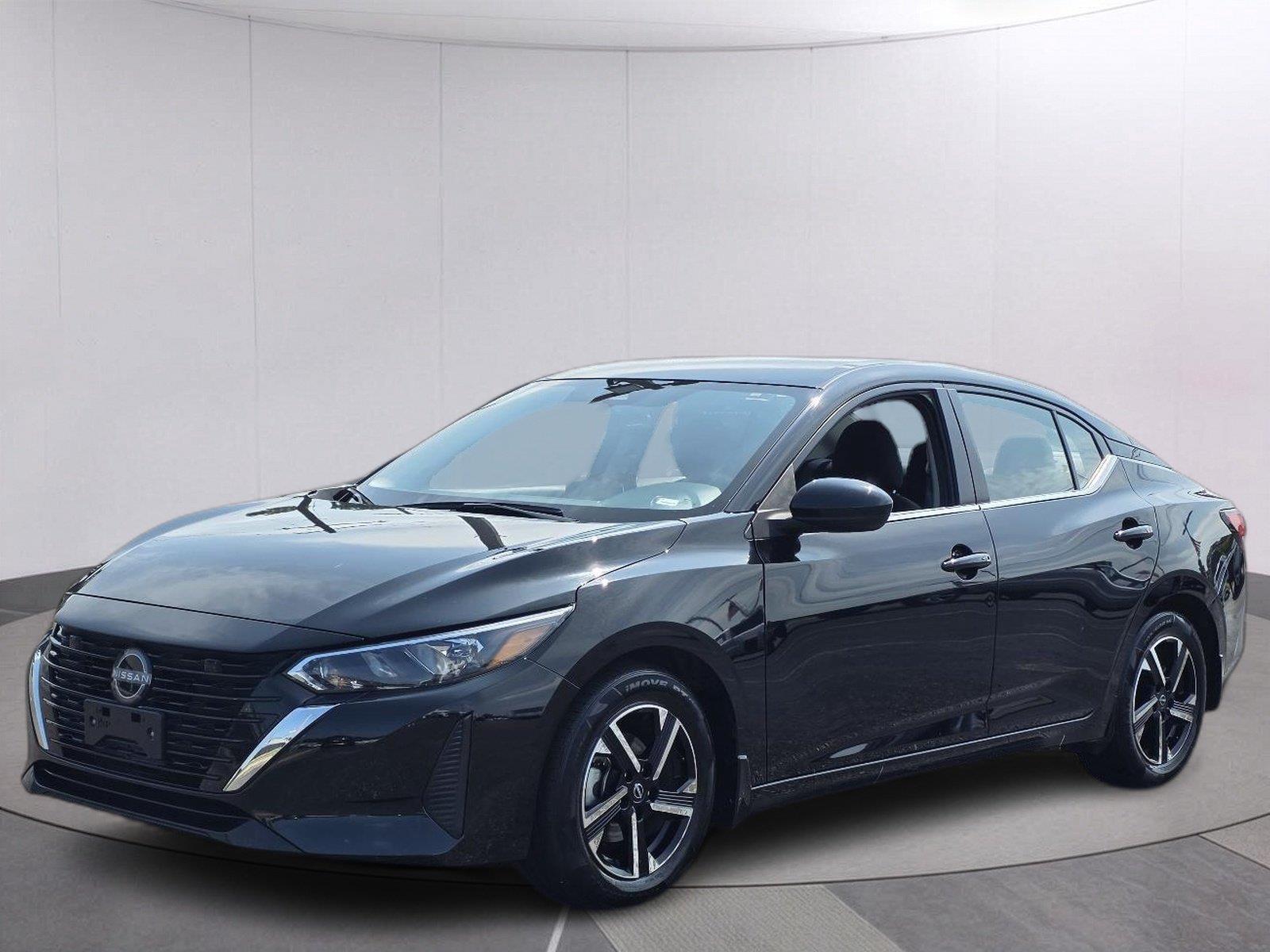 Super Black 2025 Nissan Sentra Sedan Front-Wheel Drive Continuously Variable Transmission