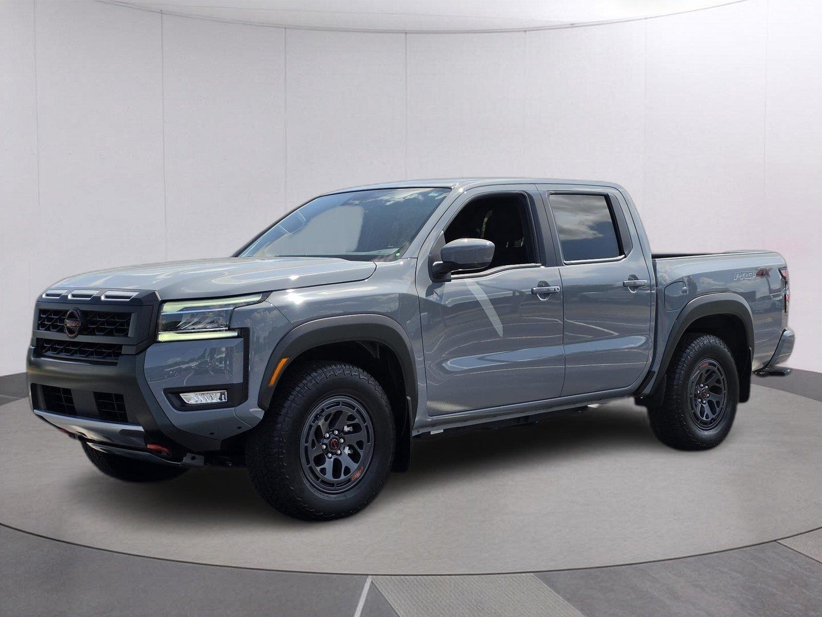Boulder Gray Pearl 2025 Nissan Frontier Pickup Truck Four-Wheel Drive Automatic