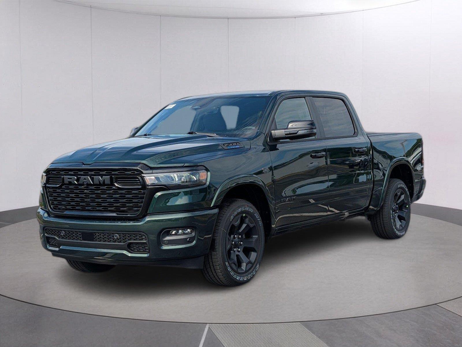 Serrano Green Metallic 2027 RAM 1500 Pickup Truck Four-Wheel Drive 8-Speed Automatic