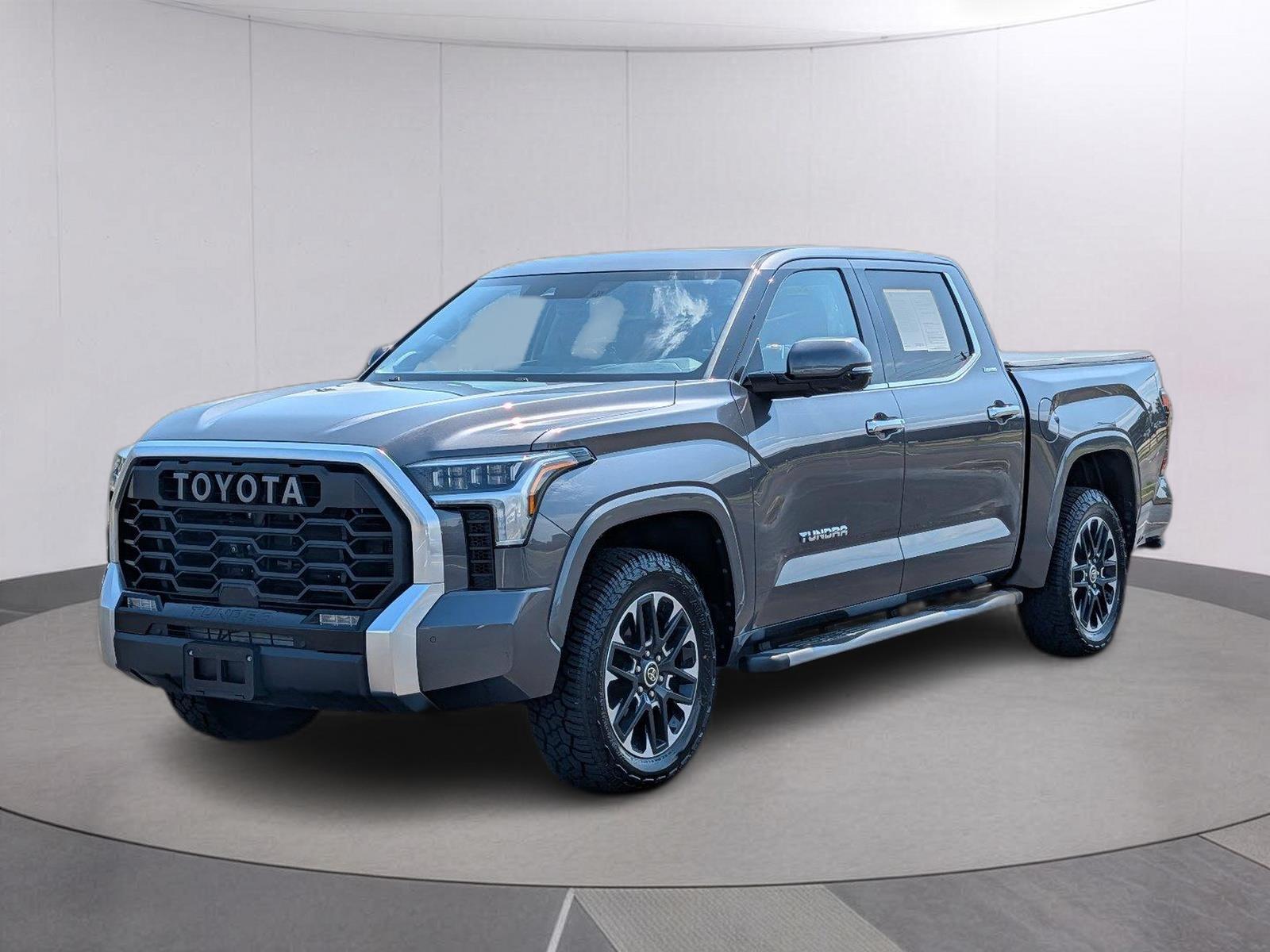 Magnetic Gray Metallic 2023 Toyota Tundra Pickup Truck Four-Wheel Drive Automatic