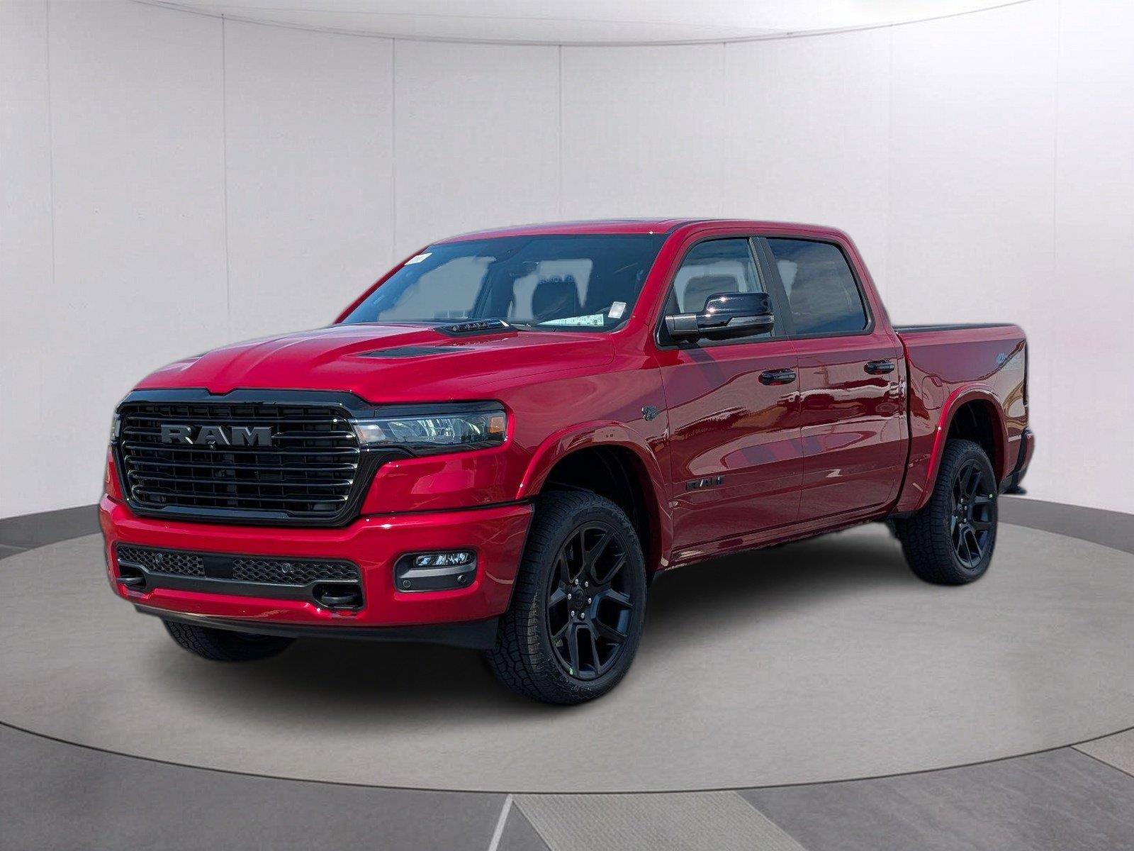 Molten Red Pearlcoat 2027 RAM 1500 Pickup Truck Four-Wheel Drive 8-Speed Automatic