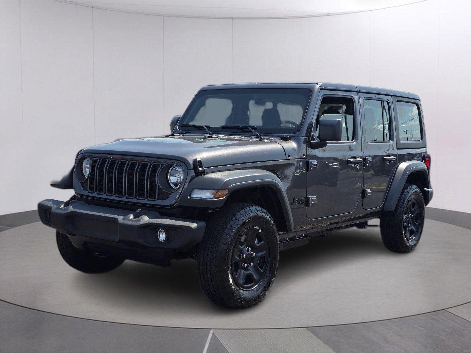 Gray (Granite Crystal Metallic Clearcoat) 2027 Jeep Wrangler SUV / Crossover Four-Wheel Drive 8-Speed Automatic
