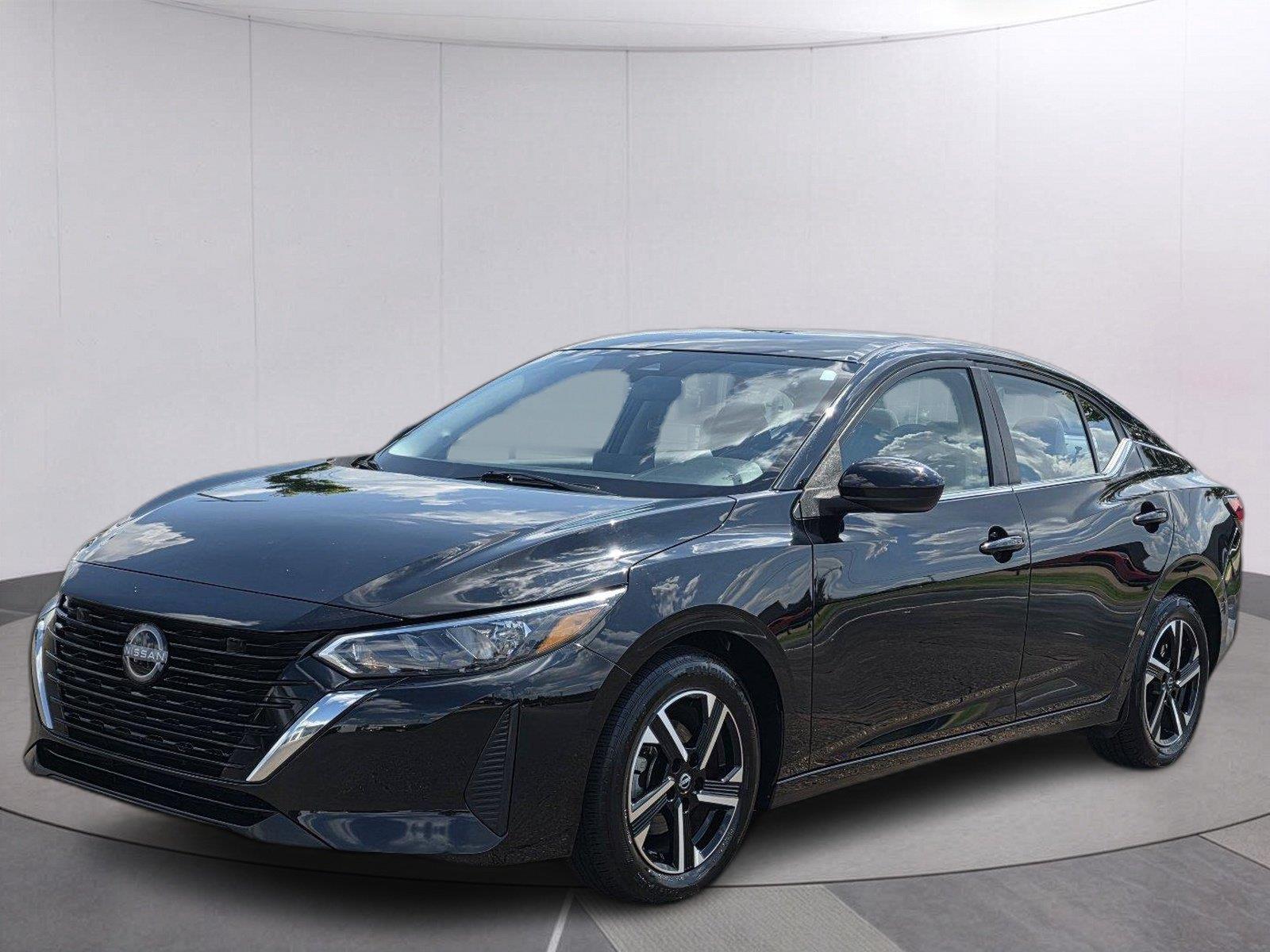 Super Black 2025 Nissan Sentra Sedan Front-Wheel Drive Continuously Variable Transmission