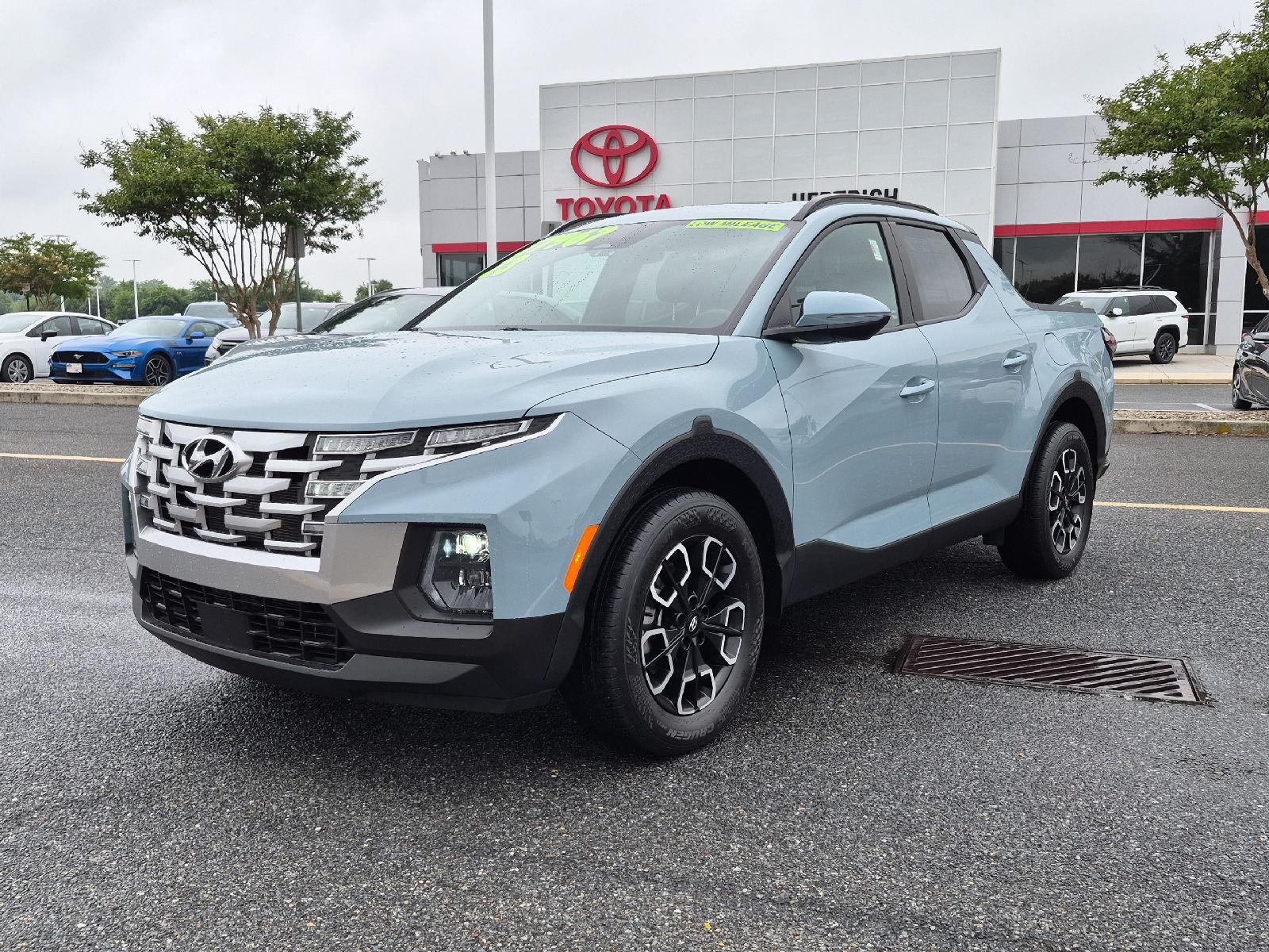 Blue Stone 2023 Hyundai Santa Cruz Pickup Truck All-Wheel Drive Automatic
