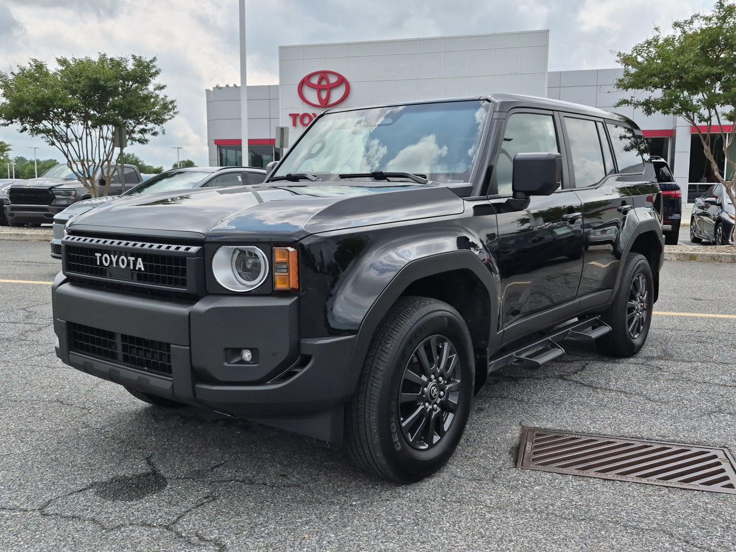 Black 2025 Toyota Land Cruiser SUV / Crossover Four-Wheel Drive 8-Speed Automatic