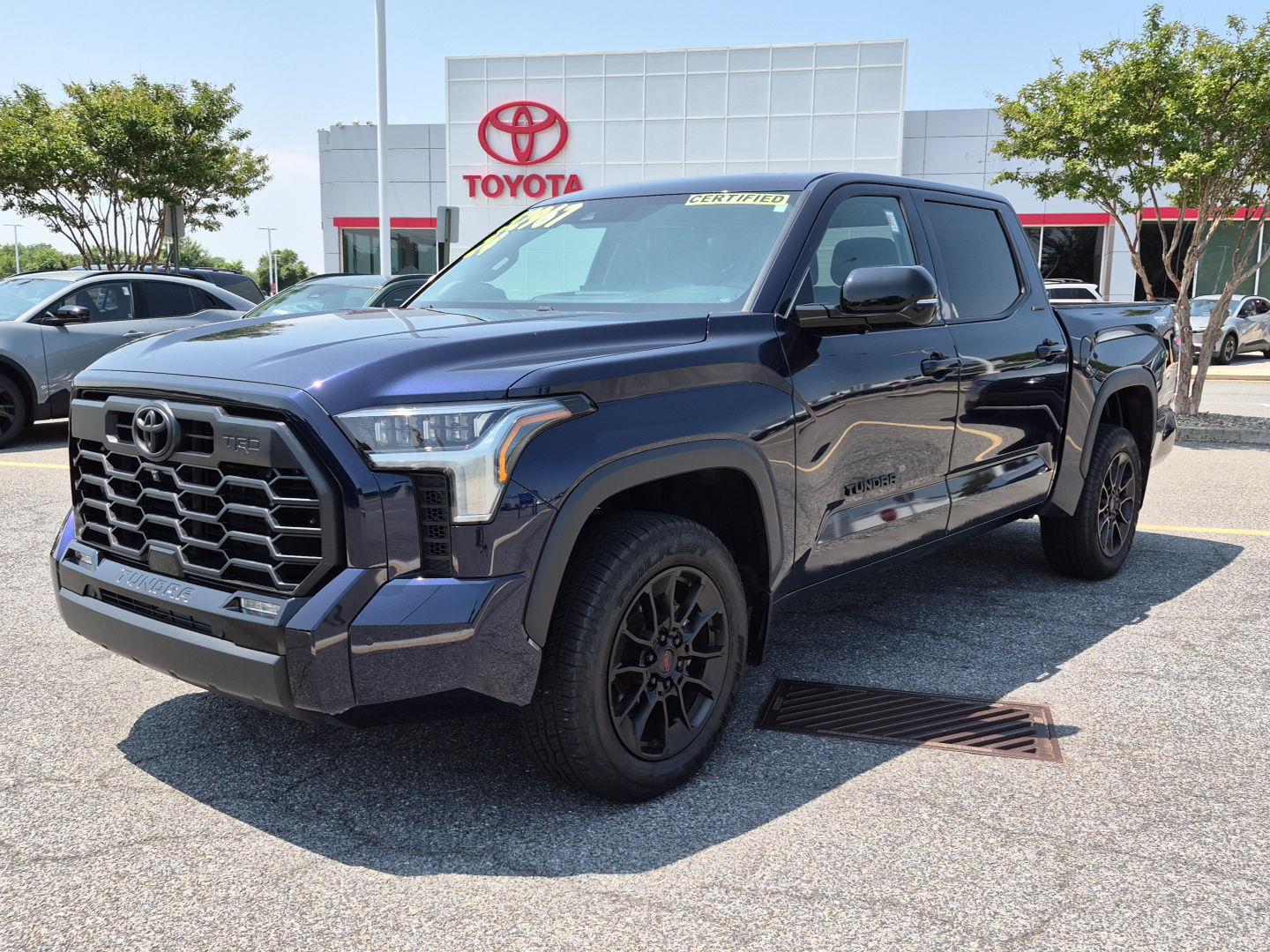 Blueprint 2024 Toyota Tundra Pickup Truck Four-Wheel Drive Automatic