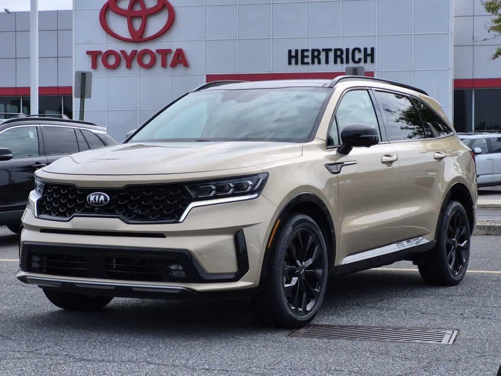 Brown (Crystal Beige) 2021 Kia Sorento SUV / Crossover Front-Wheel Drive 8-Speed Automatic