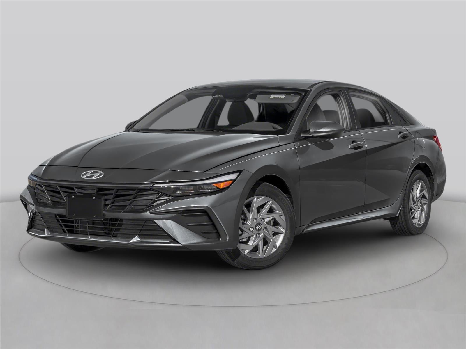 Amazon Gray 2026 Hyundai Elantra Hybrid Sedan Front-Wheel Drive Automatic