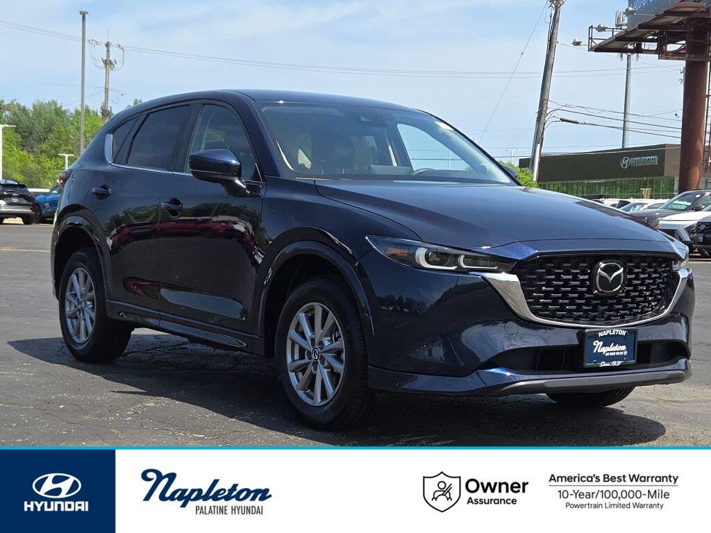 Deep Crystal Blue Mica 2024 Mazda CX-5 SUV / Crossover All-Wheel Drive Automatic