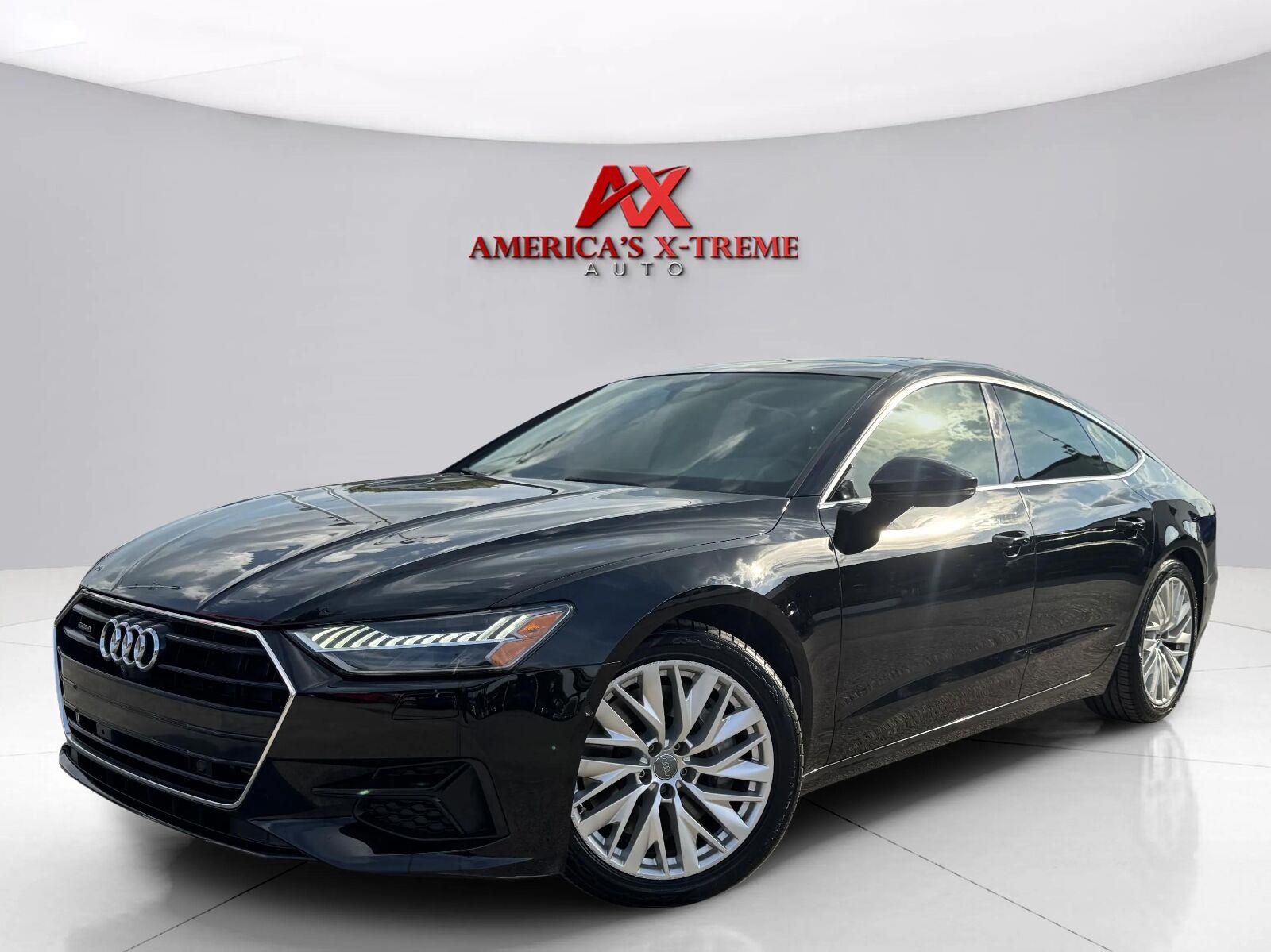 Brilliant Black 2020 Audi A7 Sedan All-Wheel Drive Automatic