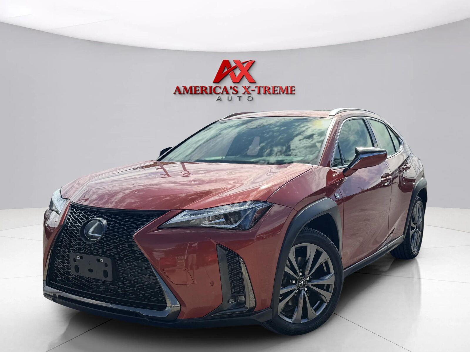Cadmium Orange 2019 Lexus UX SUV / Crossover Front-Wheel Drive Continuously Variable Transmission