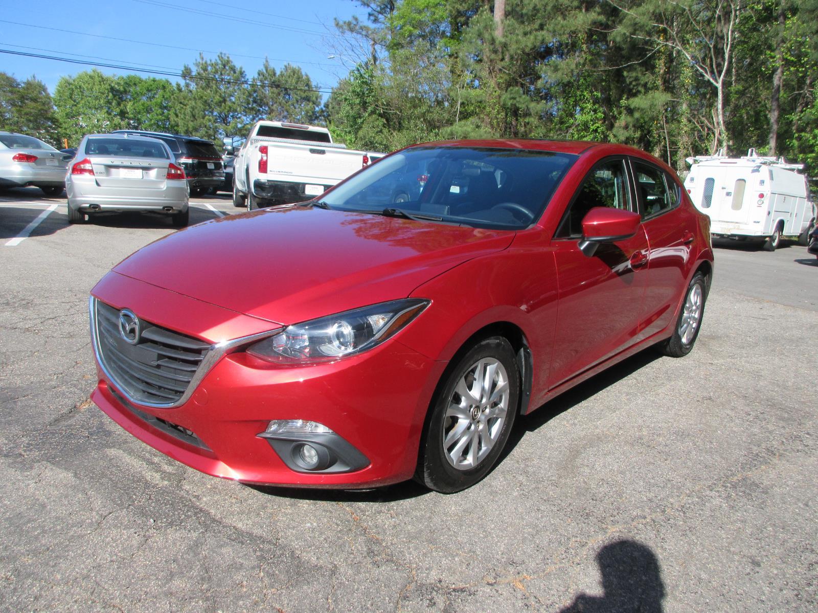 Soul Red Metallic 2016 Mazda MAZDA3 i Touring Hatchback Hatchback Front-Wheel Drive Automatic
