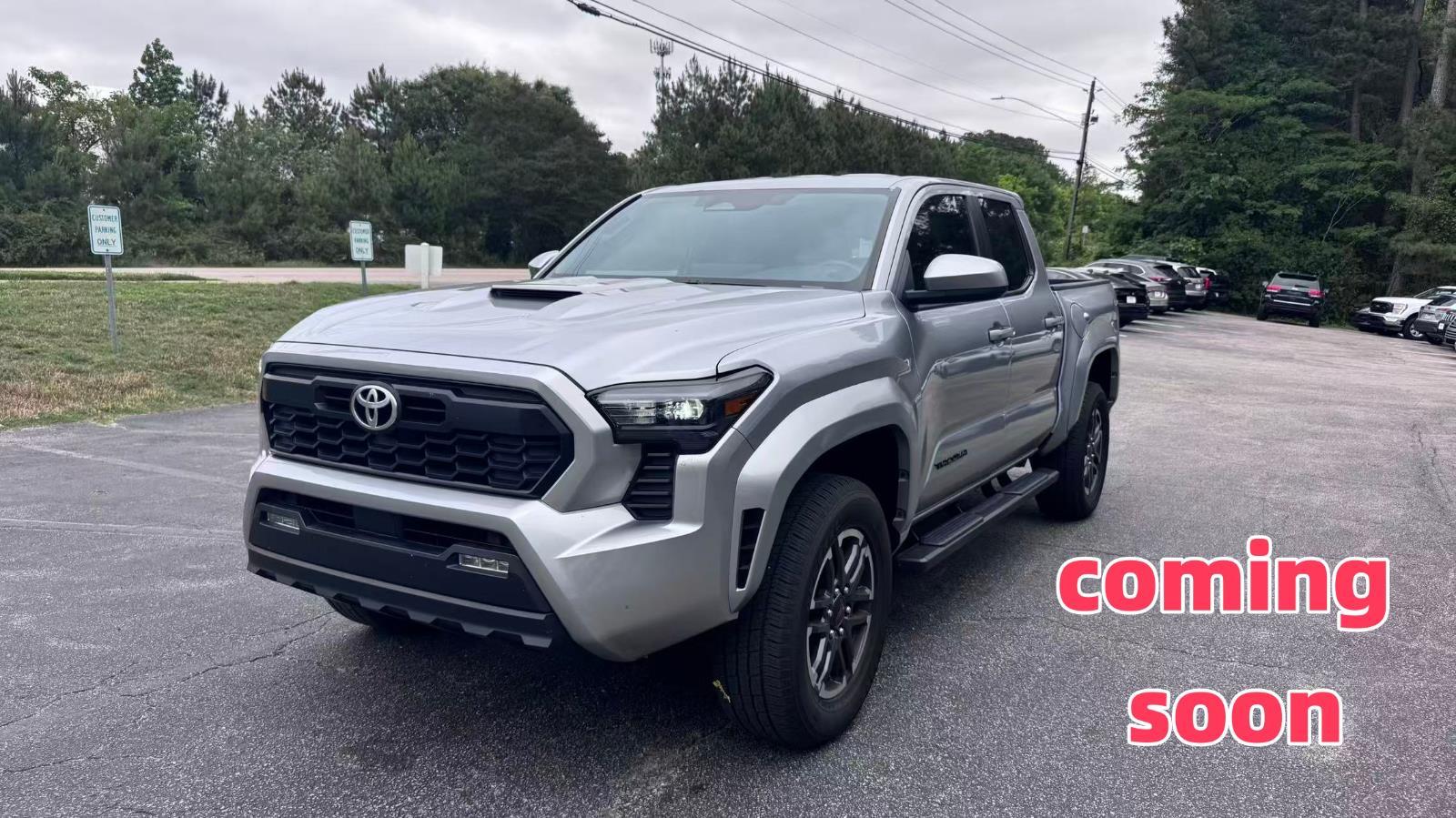 Celestial Silver Metallic 2024 Toyota Tacoma TRD Sport Double Cab RWD Pickup Truck 4X2 8-Speed Automatic